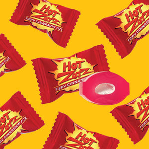 Hot Zotz Hard Candy, Fiery Cinnamon Fizz, Bulk Pack 2 Pounds - Crazy Outlet Candy Store