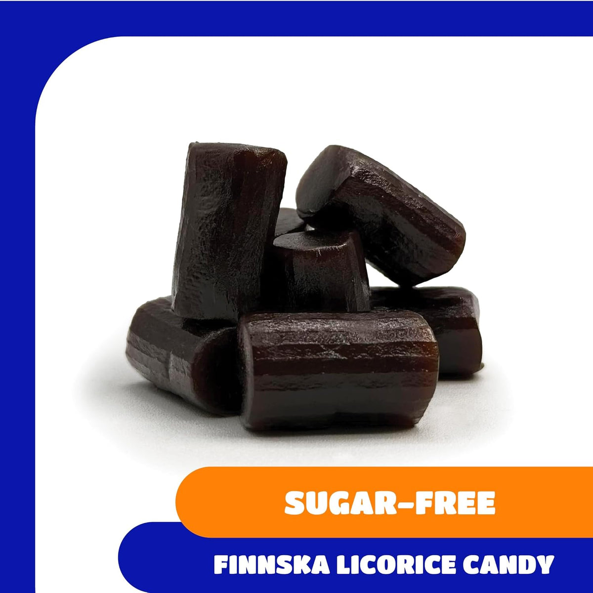Finnska Sugar-Free Black Licorice Candy | 1 Pound Bag | Bold Flavored ...