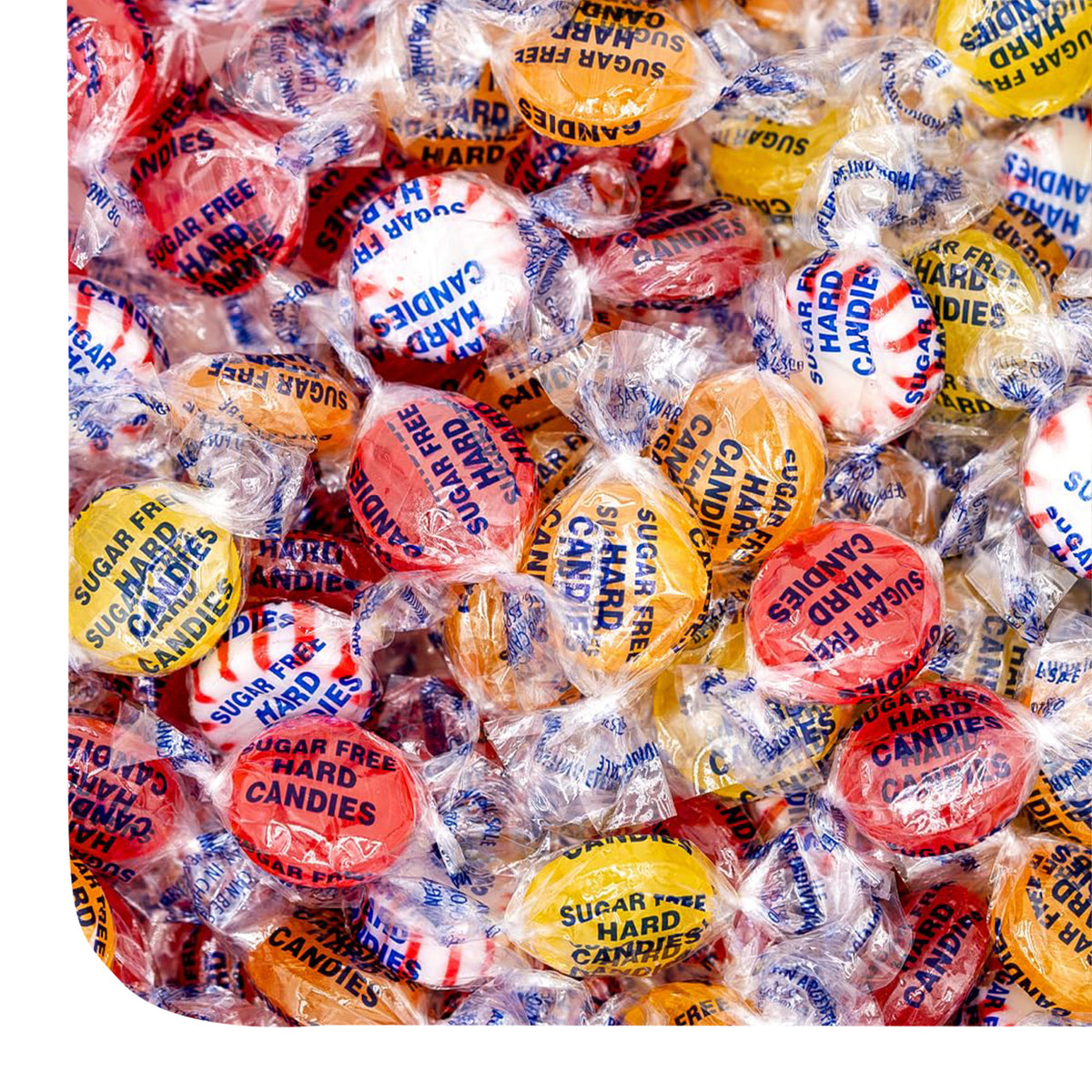 Sugar-Free Hard Candy Assortment | 1 Pound Pack | Classic Flavors