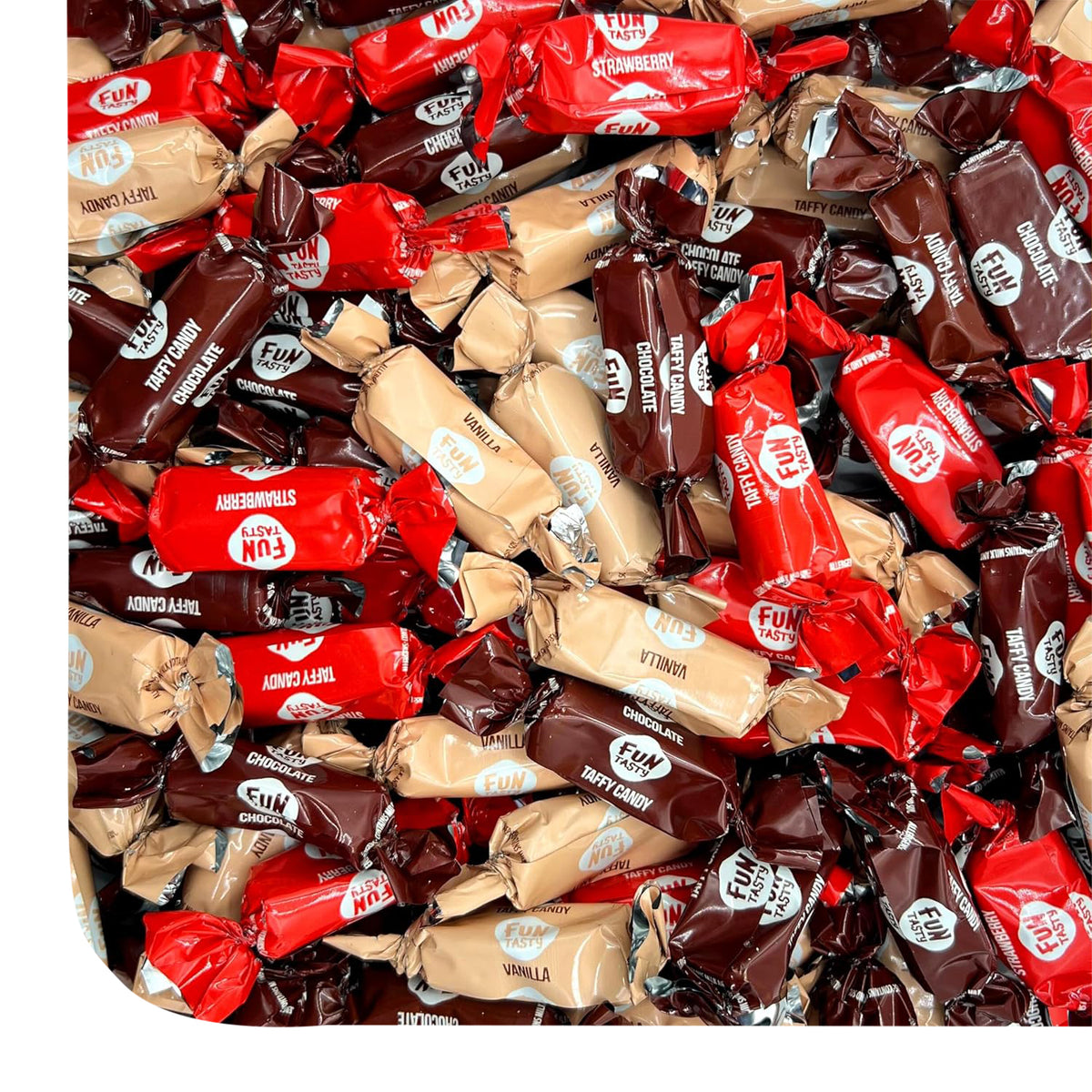 candyさん専用 Neapolitan Caramel Candy Mix | 2-Pound Pack | Vanilla, Strawberry