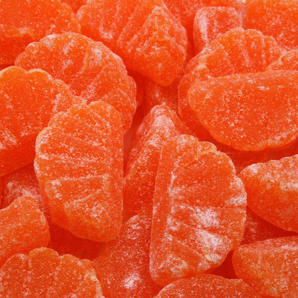 Orange Slices Jelly Candy, Unwrapped - Crazy Outlet Candy Store