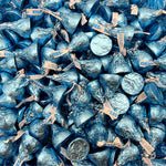 HERSHEY'S KISSES Milk Chocolate, Blue Foil Wrap - Crazy Outlet Candy Store
