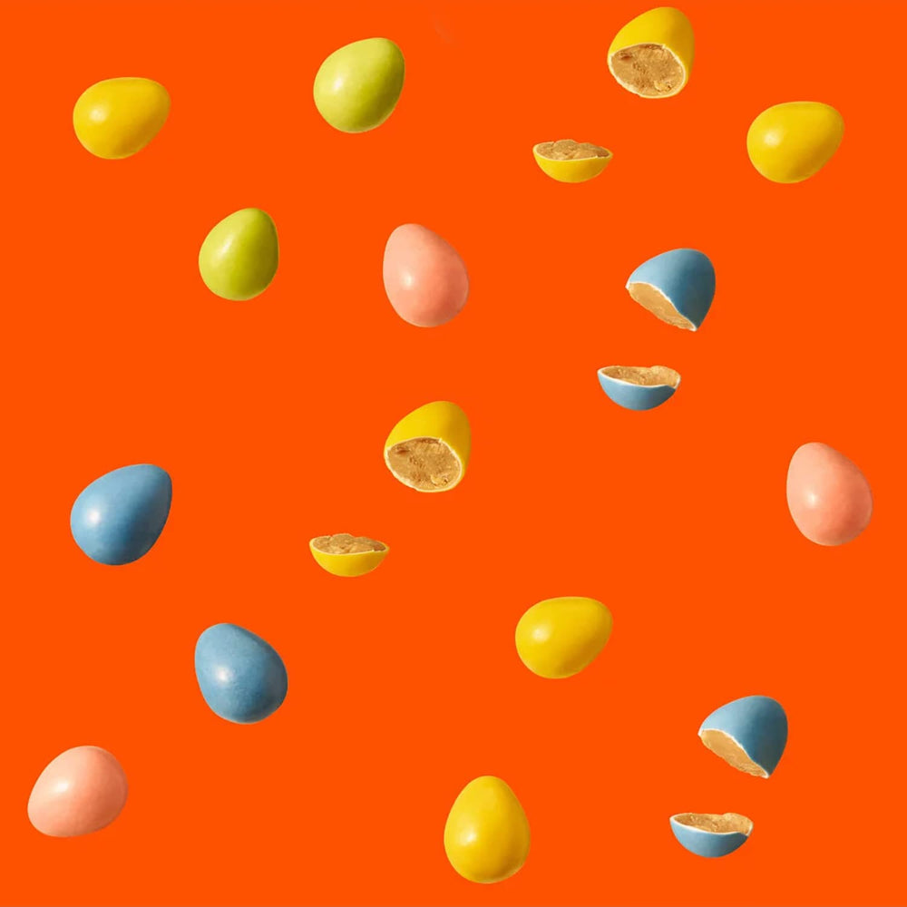 
            
                Load image into Gallery viewer, Peanut Butter Eggs Crunchy Shell Candy, Pastel Colors, Bulk 3 Pounds
            
        