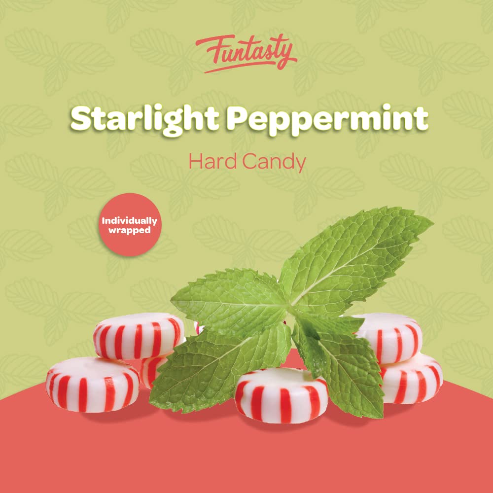 Funtasty Starlight Peppermint Discs Hard Candy - Crazy Outlet Candy Store