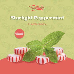 Starlight Mints | 2 Pound Pack| Peppermint Hard Candy - Crazy Outlet Candy Store
