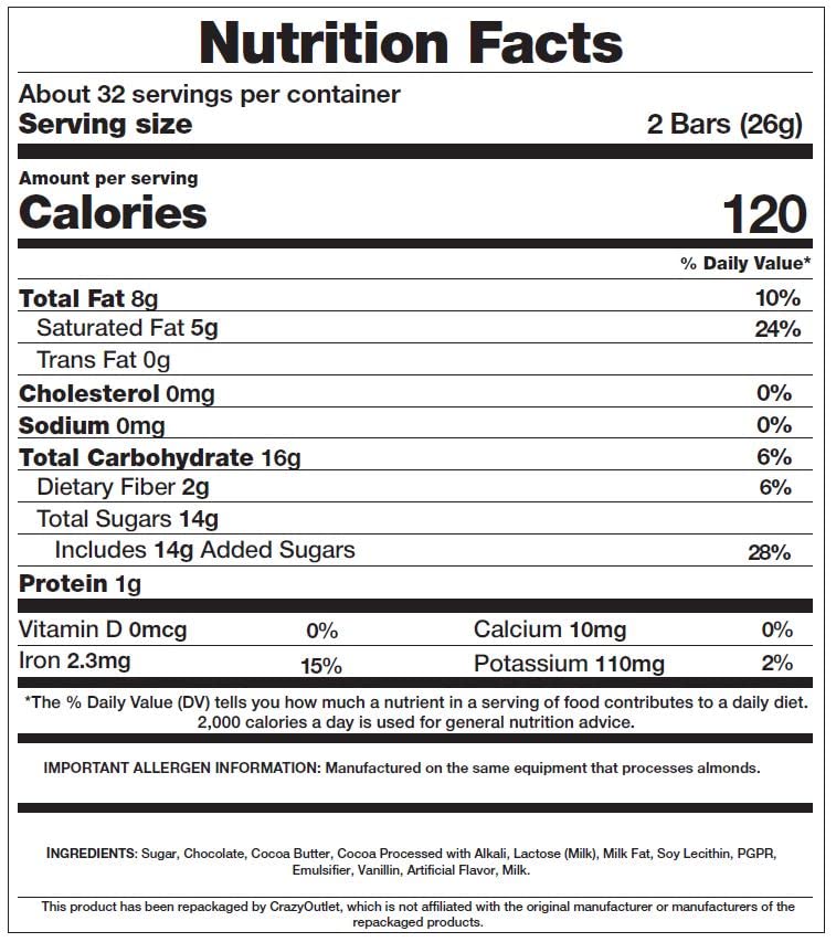 HERSHEY'S SPECIAL DARK Chocolate Candy Bars, Snack Size - 0.45 Ounces, Bulk Pack