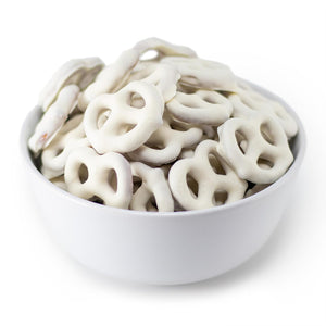 Vanilla Yogurt Covered Pretzels | 5 Pound Pack | Sweet and Salty Snack - Crazy Outlet Candy Store