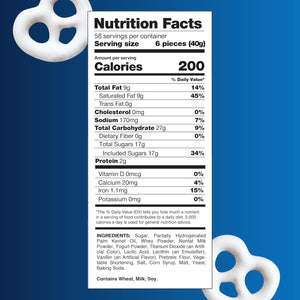 Vanilla Yogurt Covered Pretzels | 5 Pound Pack | Sweet and Salty Snack - Crazy Outlet Candy Store