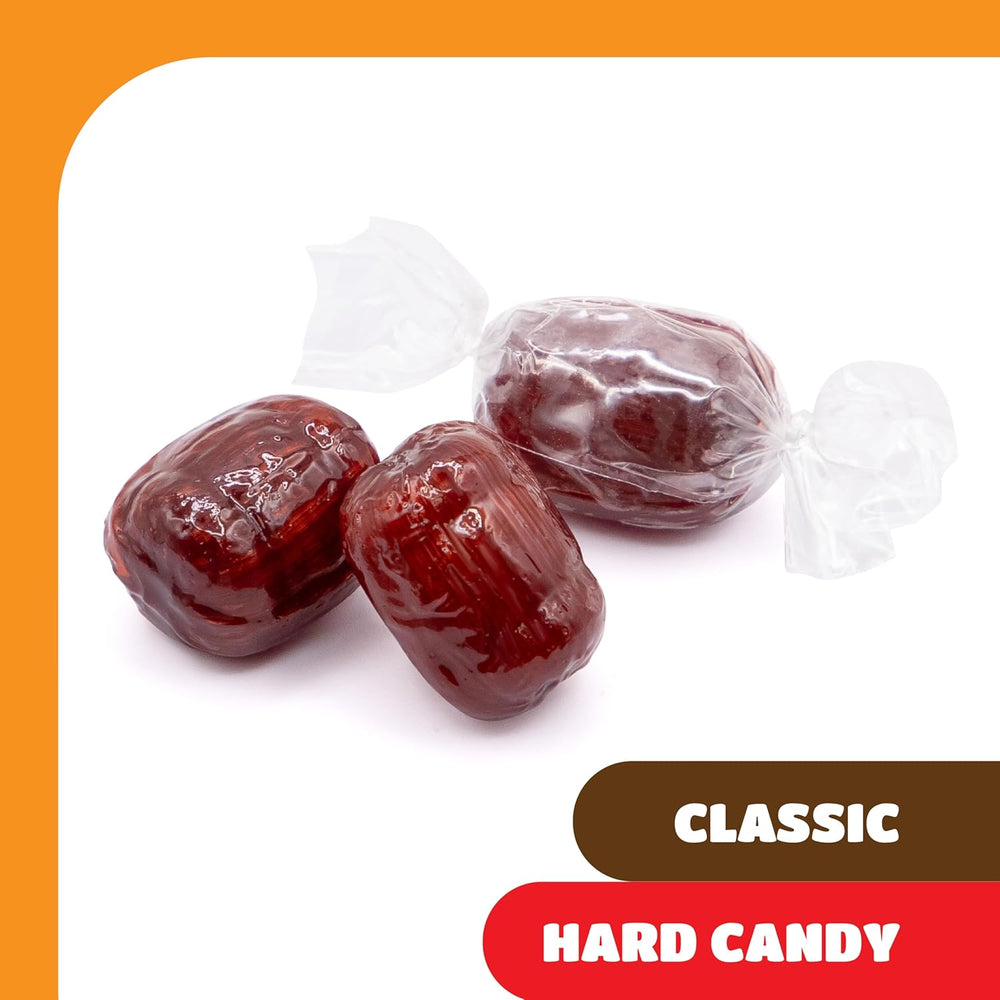 Root Beer Barrels Hard Candy | 2 Pound Bulk Bag | Individually Wrapped Old Fashioned Candy with Classic Root Beer Flavor - Crazy Outlet Candy Store