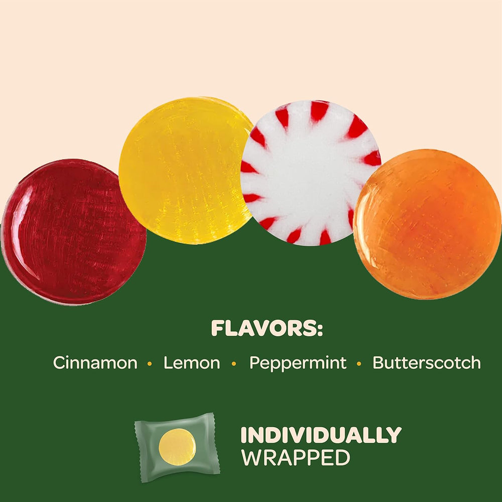 Sugar-Free Hard Candy Assortment | 1 Pound Pack  | Classic Flavors - Crazy Outlet Candy Store