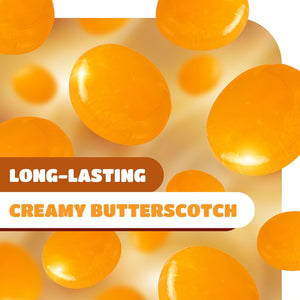Butterscotch Hard Candy | 2 Pound Bulk Pack | Individually Wrapped Yellow Candies - Crazy Outlet Candy Store