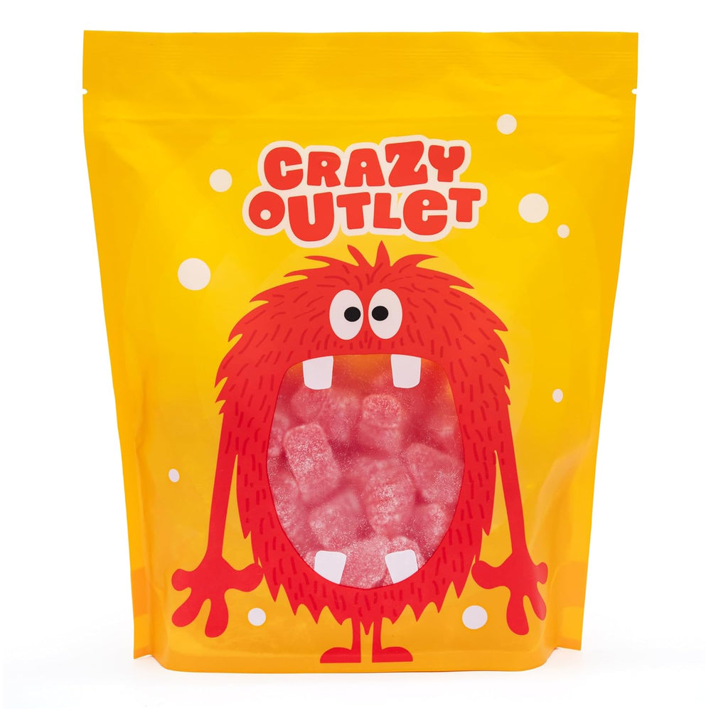 Cherry Slices | 2 Pound Bulk Pack | Jelly Candy - Old-Fashioned Sweets - Crazy Outlet Candy Store