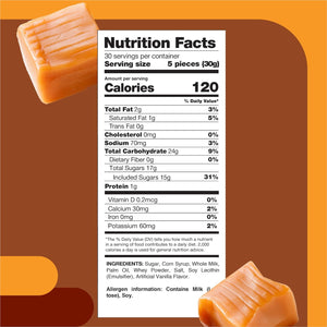 Caramel Cubes Candy | 2 Pound Bulk Pack | Individually Wrapped Caramels - Crazy Outlet Candy Store
