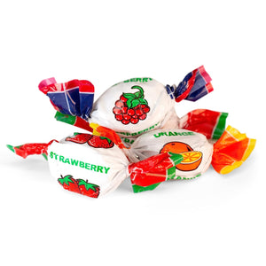 Funtasty Assorted Fruit Filled Bon Bons Hard Candy, Bulk Pack 4 Pounds