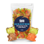 GemZero Sugar-Free 3D Gummy Bears, Assorted Fruit Flavors, 1.5-Pound Pack - Crazy Outlet Candy Store