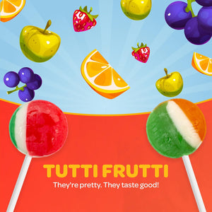 Fruit Lollipops | 2 Pound Pack (75 Count) | Assorted Fruit Flavors