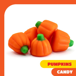 Halloween Candy Bulk | 2 Pound Bag | Mellowcreme Pumpkin Candy - Crazy Outlet Candy Store