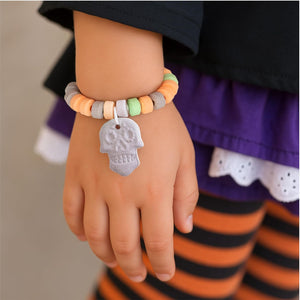Skull Candy Bracelets | 21 Ounce Bag (40 Count) | Halloween Candy Bracelets Individually Wrapped - Crazy Outlet Candy Store