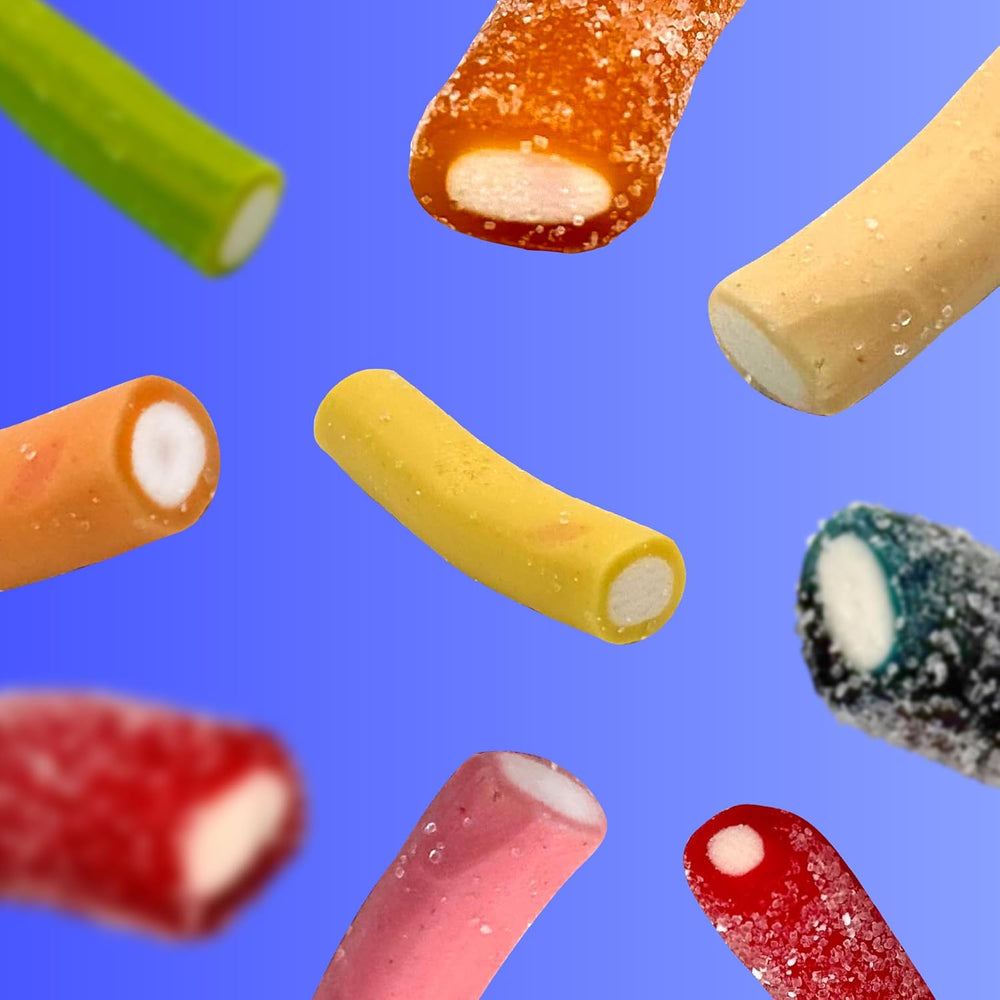 Pencil Bites Gummy Candy | 2 Pound Pack | Assorted Fruit Flavors - Crazy Outlet Candy Store