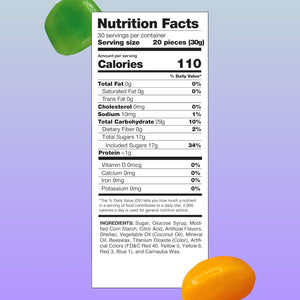 Jelly Beans | 2 Pound Bulk Pack | Assorted Fruit Flavored Candy - Mini Size - Crazy Outlet Candy Store