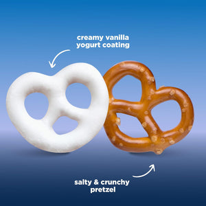 Vanilla Yogurt Covered Pretzels | 5 Pound Pack | Sweet and Salty Snack - Crazy Outlet Candy Store