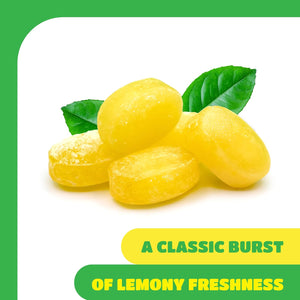 Lemon Drops Hard Candy | Classic Lemon Hard Candy with Sweet and Tart Citrus Flavor