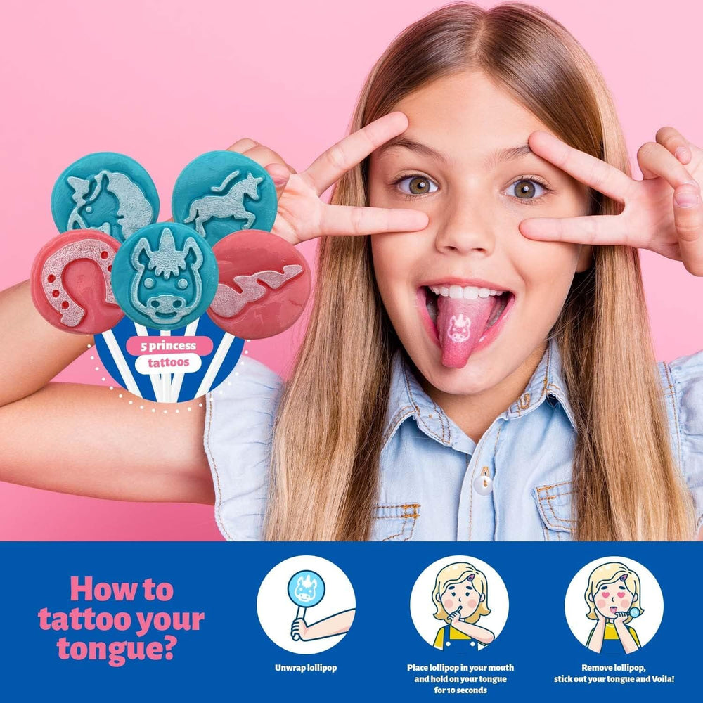 
            
                Load image into Gallery viewer, Unicorn Mega Lollipops | 2 Pound Pack (48 Count) - Cotton Candy Flavor - Crazy Outlet Candy Store
            
        