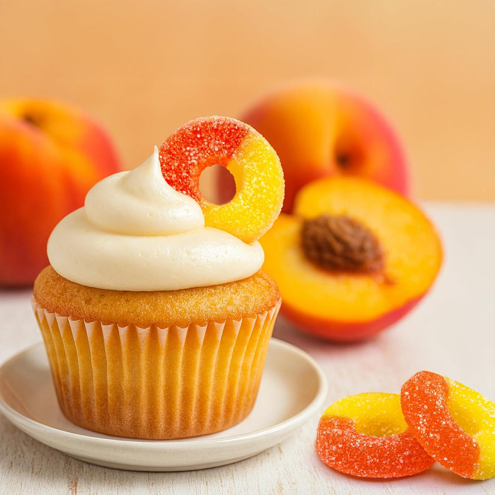 Peach Rings - 10 Packs - Peach Gummy Candies Individually Wrapped - Sw ...