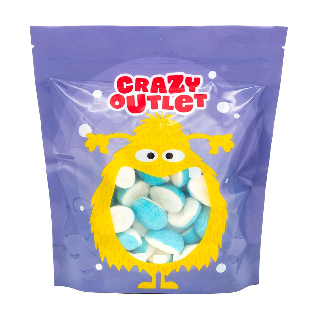 Blue Raspberry Puffs - 1 Pound Pack - Cloud Gummy Candy - Soft Blue Ca ...