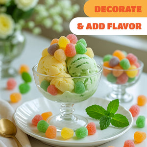 Spice Drops Candy | 2 Pound Pack | Jelly Drops | Old Fashioned Candy for Buffets & Holidays - Chewy Spiced Treat