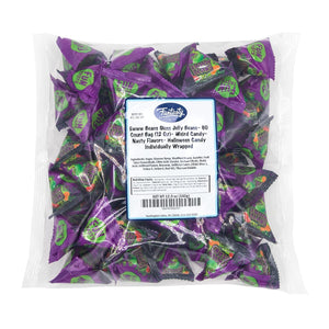 Ewww Beans Gross Jelly Beans - 60 Count Bag (12 Oz) - Weird Candy - Nasty Flavors - Halloween Candy Individually Wrapped - Prank Candies for Challenge Party Games by Funtasty
