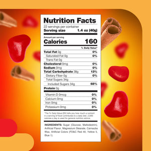Cinnamon Imperial Hearts |2 Pound Bulk Pack | Red Hard Candy with Spicy Flavor - Crazy Outlet Candy Store