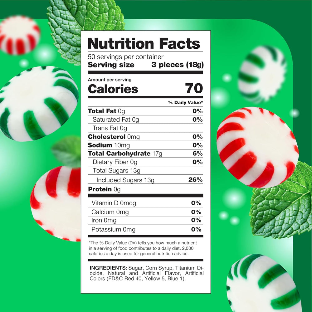 Starlight Mints | 2 Pound Bulk Pack | Old Fashioned Hard Candy Mix - Crazy Outlet Candy Store