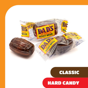 Dad’s Root Beer Barrels | 2 Pound Bulk Bag | Old Fashioned Nostalgic Treats - Crazy Outlet Candy Store