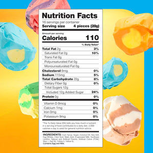 Salt Water Taffy Candy Mix | 1 Pound Bag | Assorted Tropical Fruit Flavors - Crazy Outlet Candy Store