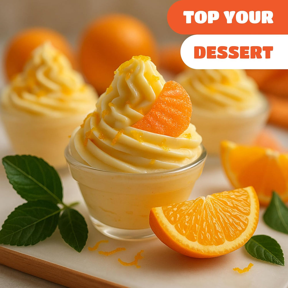 Orange Slices - 2 Pound Bulk Pack (About 65 Count) - Jelly Candy - Old-Fashioned Sweets - Crazy Outlet Candy Store