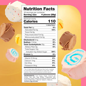 Salt Water Taffy Candy Mix | 1 Pound Pack | Chocolate, Banana, Frosted Cupcake, Cotton Candy Flavors - Crazy Outlet Candy Store