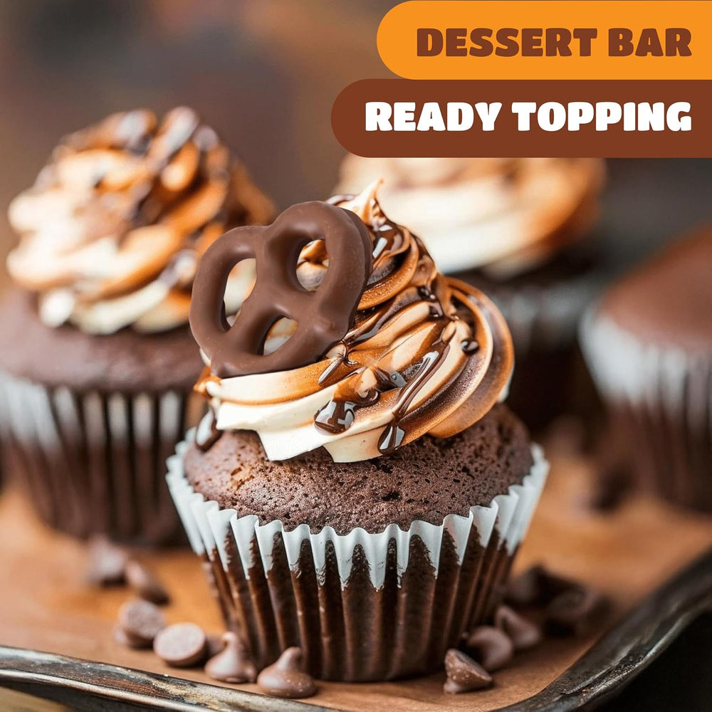 Milk Chocolate Covered Pretzels - 5 Pound Bulk Pack - Crazy Outlet Candy Store