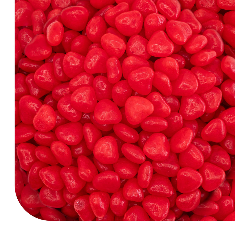 Cinnamon Imperial Hearts |2 Pound Bulk Pack | Red Hard Candy with Spicy Flavor - Crazy Outlet Candy Store