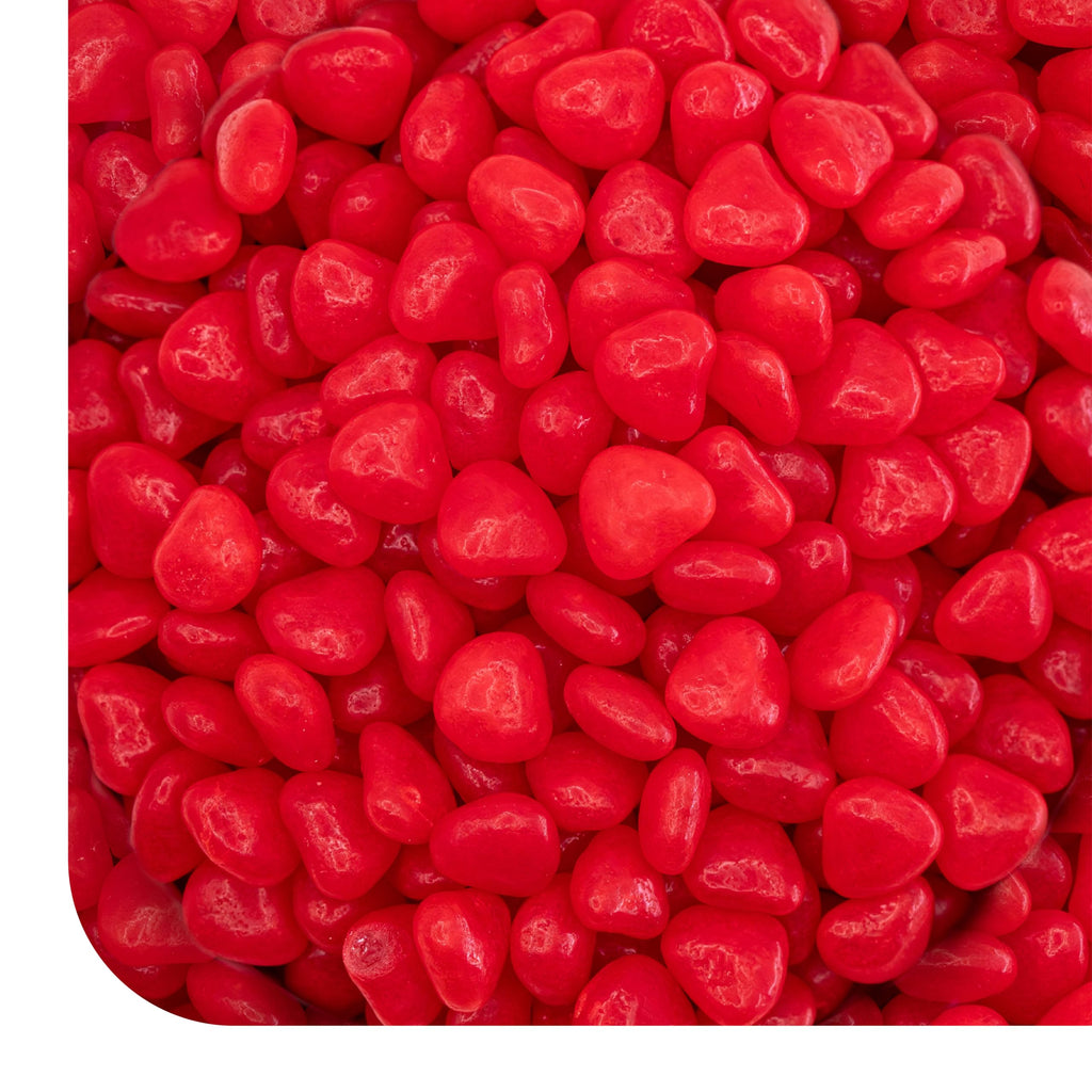 Cinnamon Imperial Hearts |2 Pound Bulk Pack | Red Hard Candy with