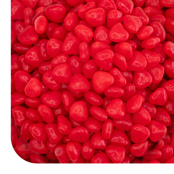 Cinnamon Imperial Hearts |2 Pound Bulk Pack | Red Hard Candy with