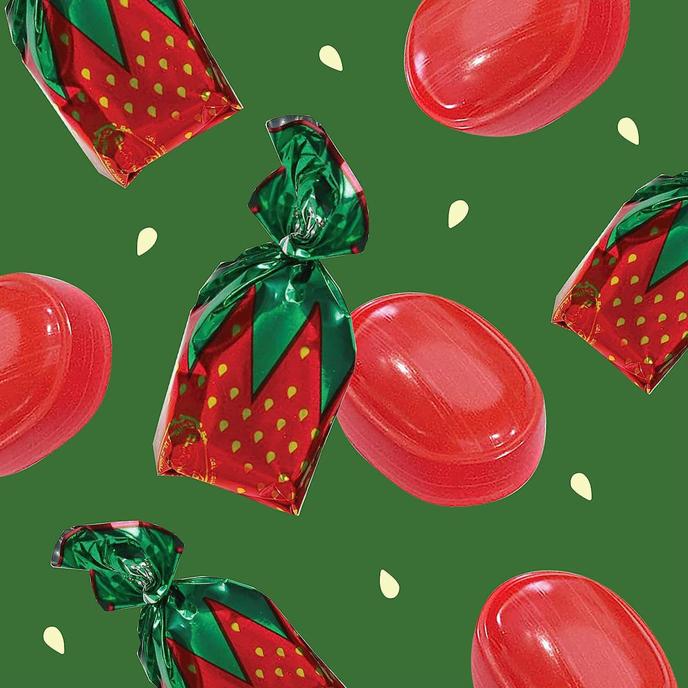 Arcor Strawberry Bon Bons Hard Candy, Bulk Pack 1.5 Pounds