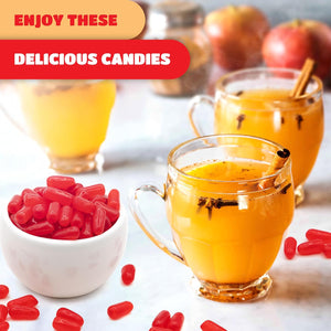 HOT TAMALES Candy Bulk | 2 Pound Bag | Fierce Cinnamon Candy - Crazy Outlet Candy Store