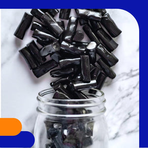 Finnska Sugar-Free Black Licorice Candy | 1 Pound Bag | Bold Flavored Chewy Bites