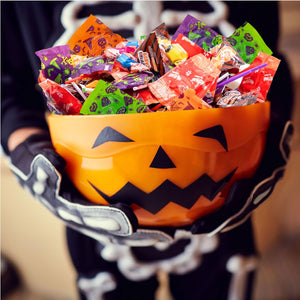 Halloween Candy Bulk 10-Pound Box | Party Mix | Popping Rocks, Lollipops, Taffies, Gum | Trick or Treat Candy Variety Pack - Crazy Outlet Candy Store