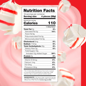 Salt Water Taffy Candy | 1 Pound | Soft Peppermint Candy | Old Fashioned Peppermint Taffy Individually Wrapped - Crazy Outlet Candy Store