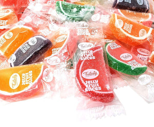 
            
                Load image into Gallery viewer, Funtasty Jelly Fruit Slices Candy, Individually Wrapped, Assorted Fruit Flavors, 2 Pound Bag
            
        