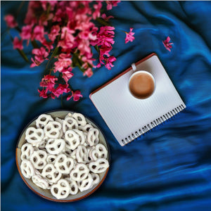 Vanilla Yogurt Covered Pretzels | 5 Pound Pack | Sweet and Salty Snack - Crazy Outlet Candy Store