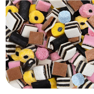 Licorice Allsorts British Candy | 2 Pound Bulk Bag | Old Fashioned Licorice Candy