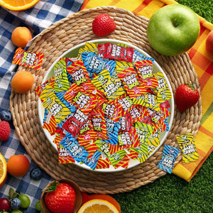 Extreme Sour Hard Candy Mix | 2 Pound Pack | Strawberry, Blue Raspberry, Black Cherry, Lemon, Green Apple - Crazy Outlet Candy Store